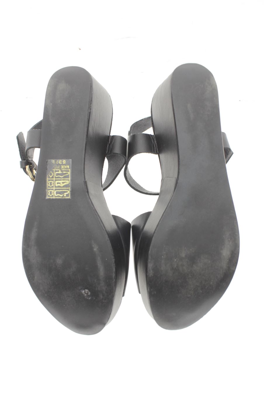 Plataformas de Minelli de la talla 38, de color negro de