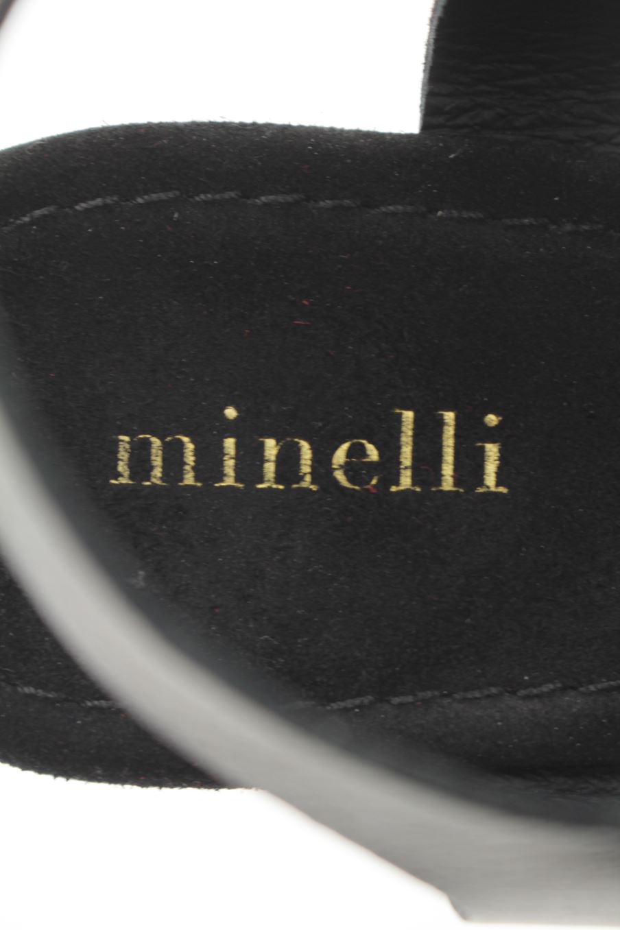 Plataformas de Minelli de la talla 38, de color negro de