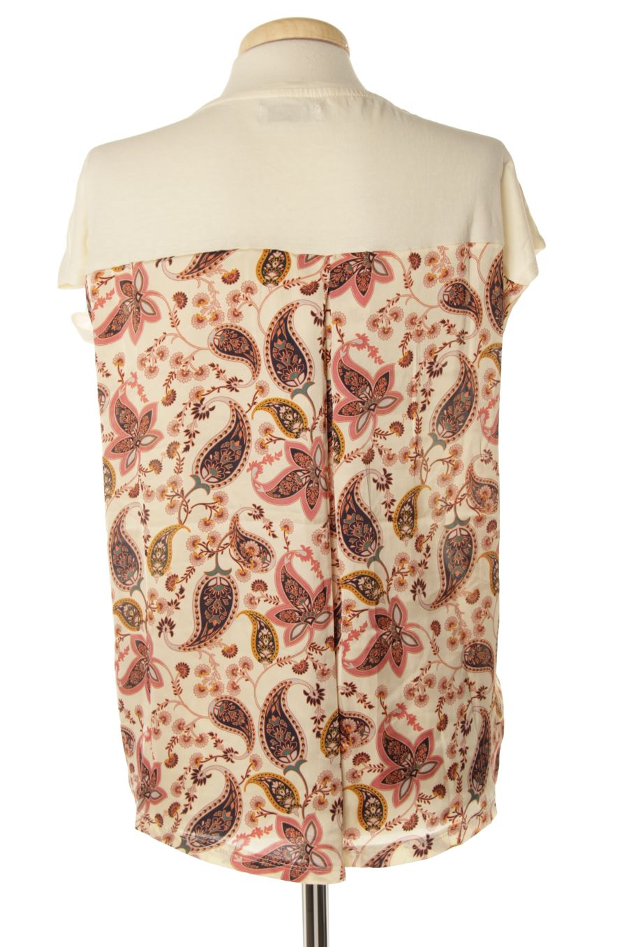 T-shirt Milano de la taille M, de couleur beige