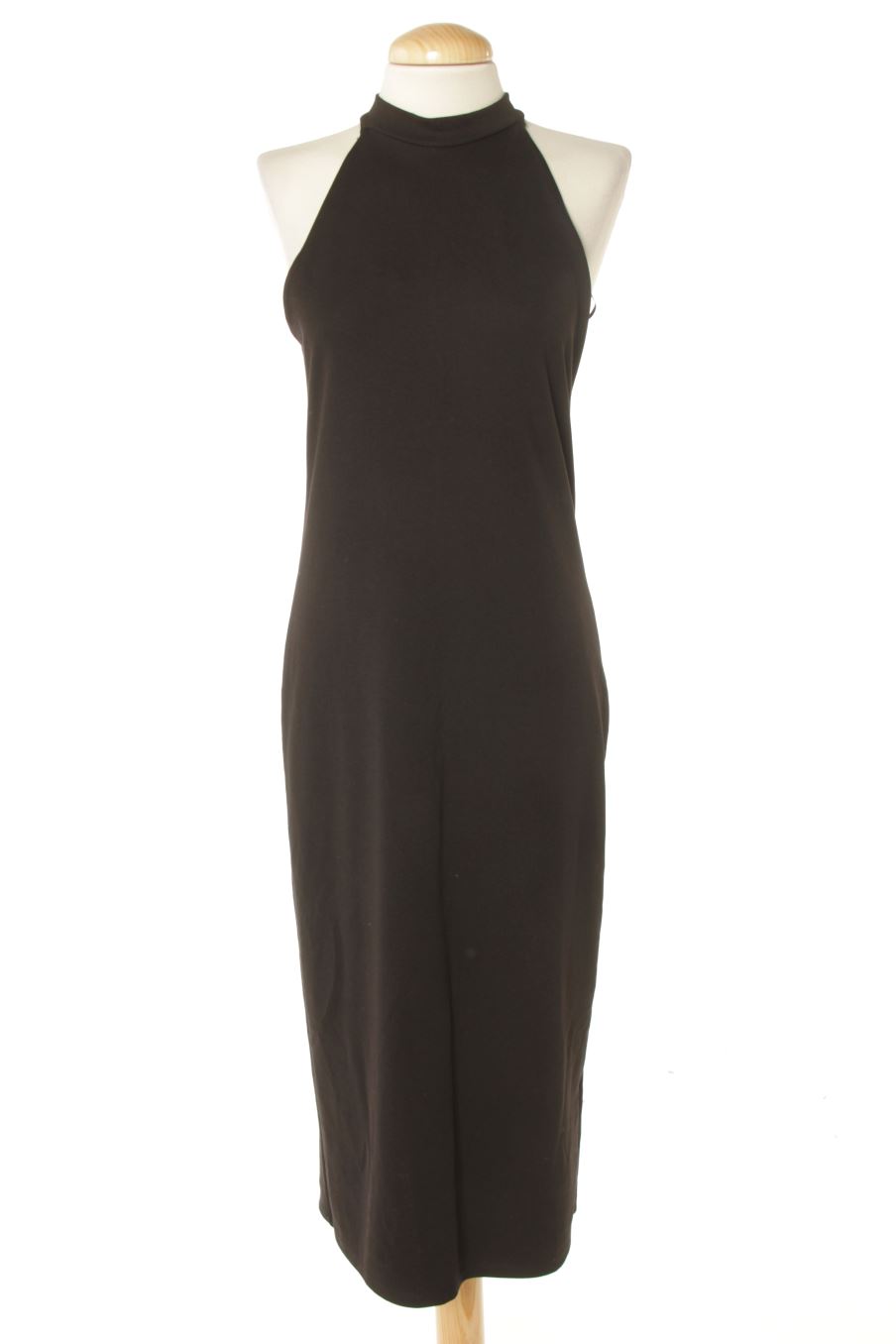 Robe casual Pull & Bear de la taille L, de couleur noir