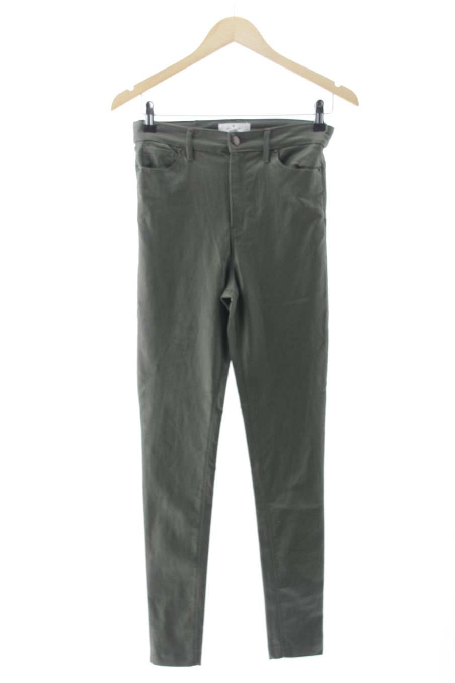 Pantalón Casual de Springfield de la talla 38, de color verde
