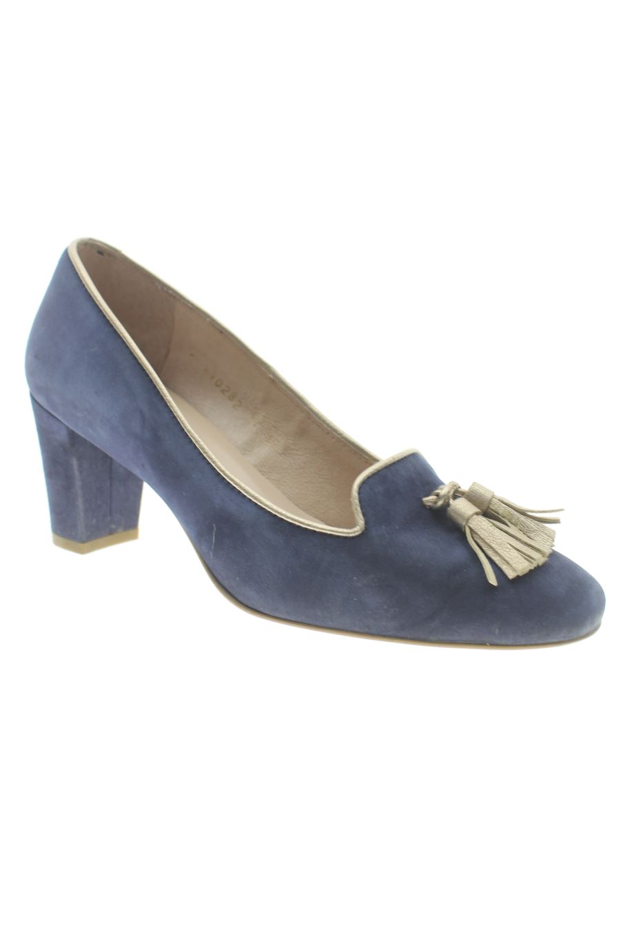 Zapatos de tacon de AURA BLANC de la talla 37, de color azul de