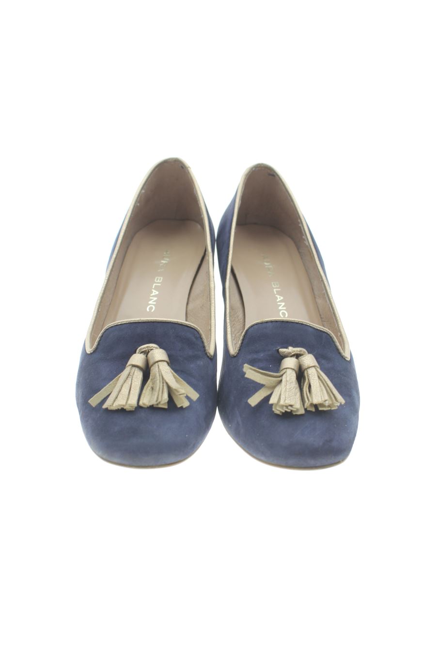 Zapatos de tacon de AURA BLANC de la talla 37, de color azul de