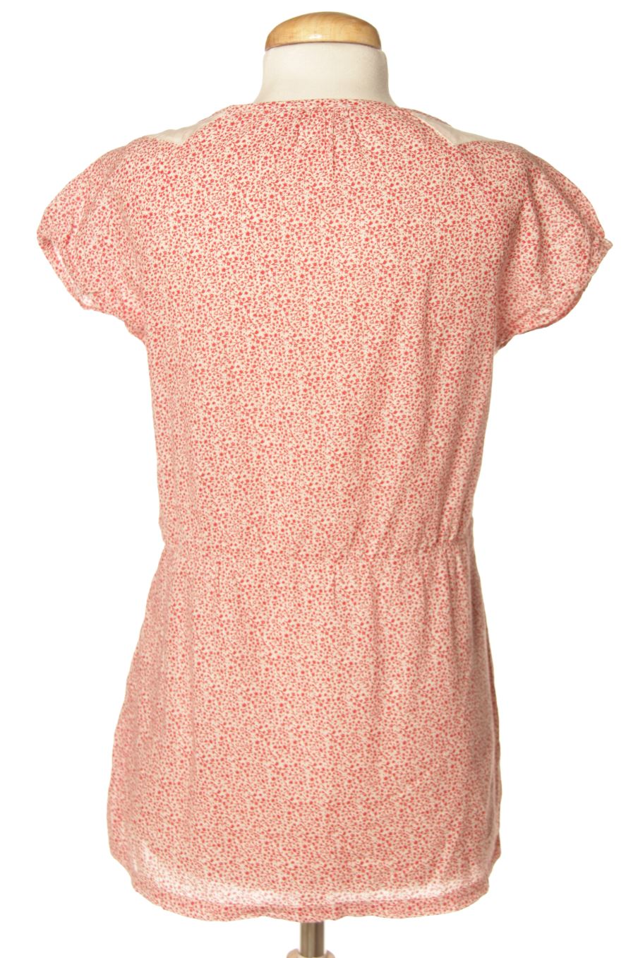 Blouse à manches courtes Springfield de la taille 40, de couleur rouge
