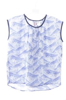 Kurzärmelige Bluse 152 La redoute