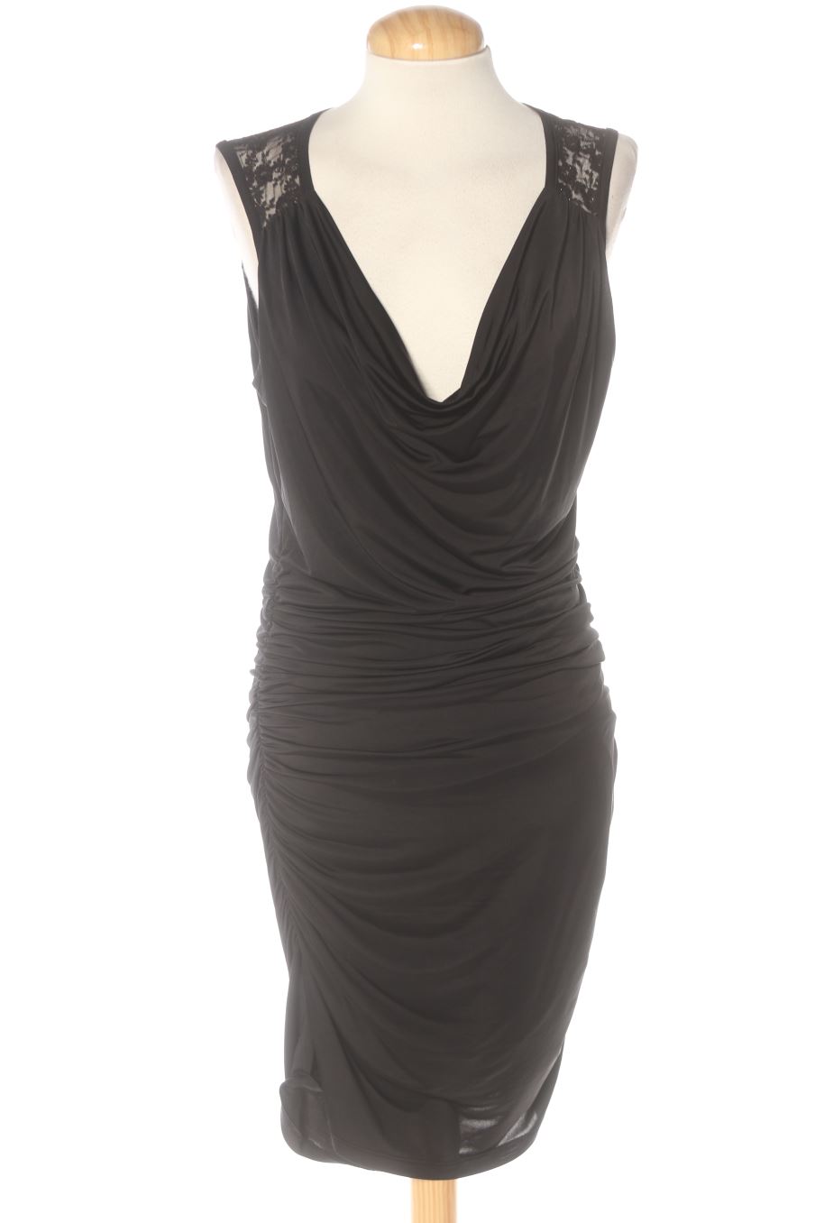 Aufwändiges Kleid von Morgan de toi Größe L, Farbe Schwarz, für