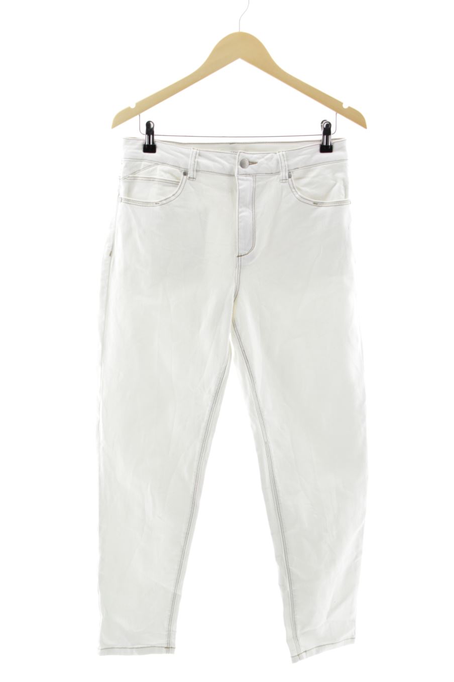 Jeans Cache cache de la taille 40, de couleur blanc de denim