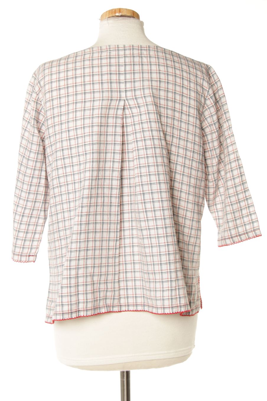 Langärmelige Bluse von Uniqlo Größe S, Farbe Kariert, für
