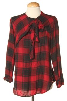 Blusa de manga larga XS Zara, foto 1 de 2