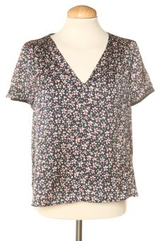 Blusa de manga corta XS Zara, foto 1 de 2