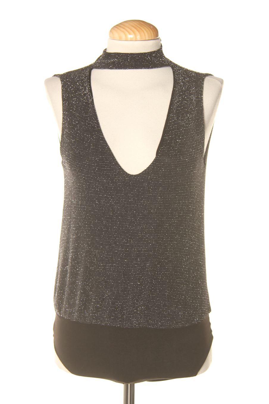 Body de Stradivarius de la talla S, de color negro