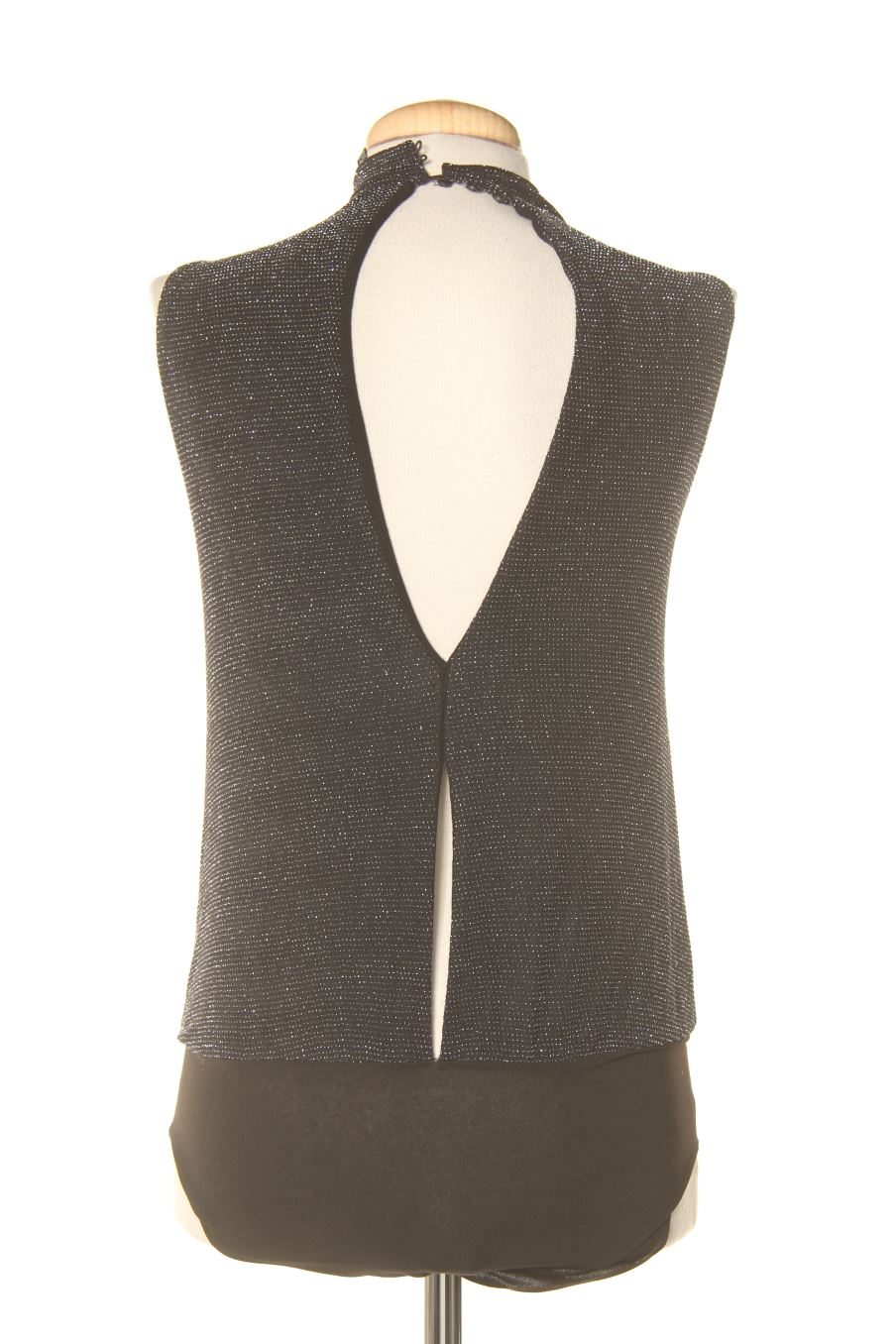 Body de Stradivarius de la talla S, de color negro
