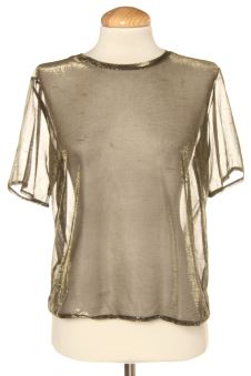 Blusa de manga corta M Stradivarius, foto 1 de 2