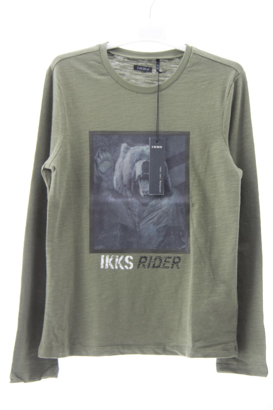 Camiseta de manga larga de Ikks de la talla 12 años con etiqueta