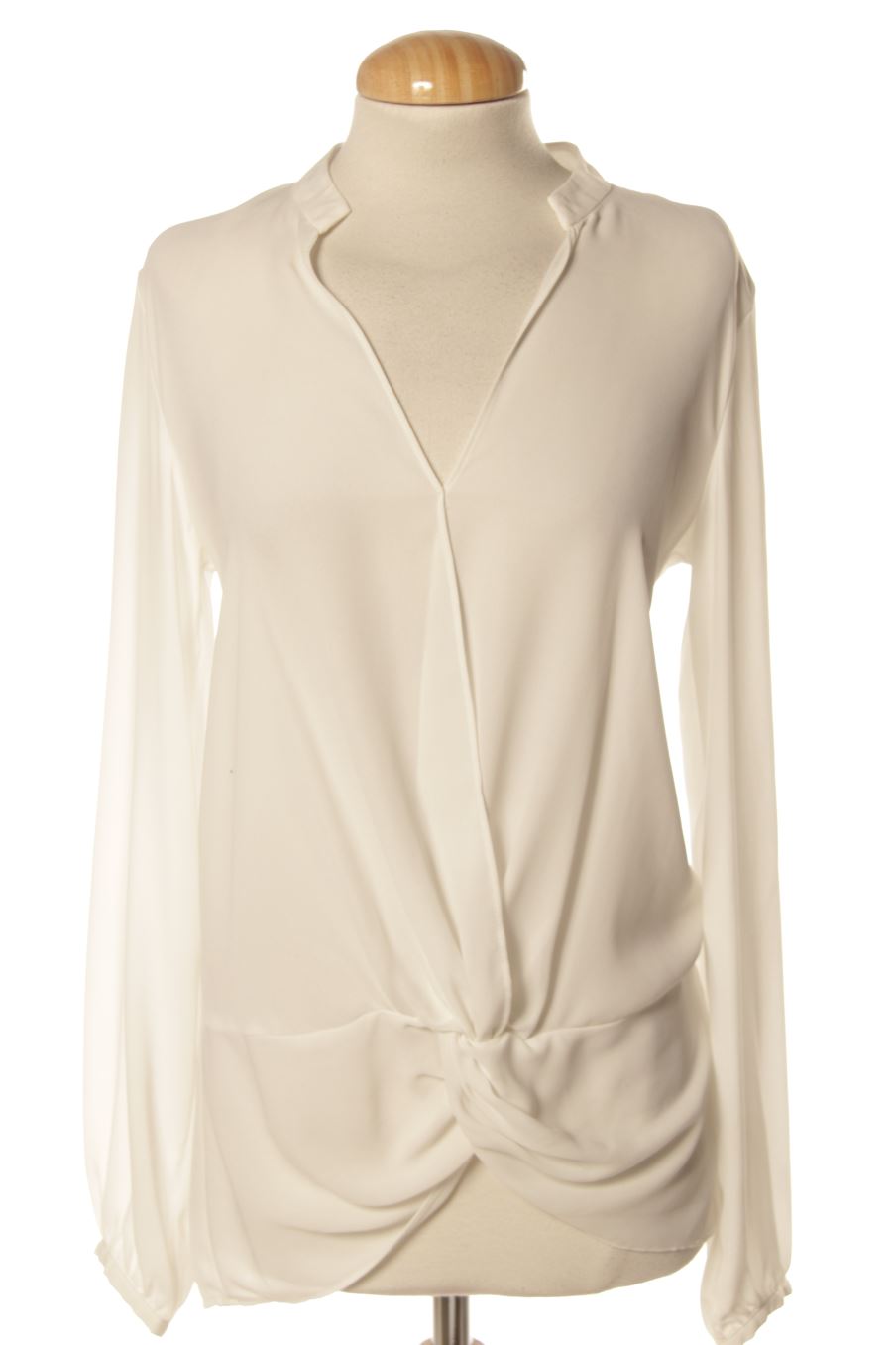 Blouse à manches longues Fórmula Joven de la taille 36, de couleur blanc