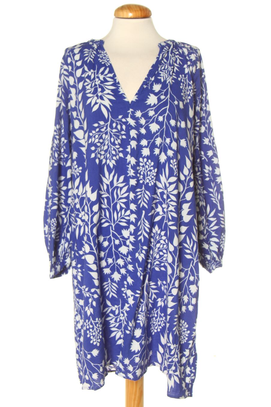 Robe casual H&M de la taille S, de couleur bleu