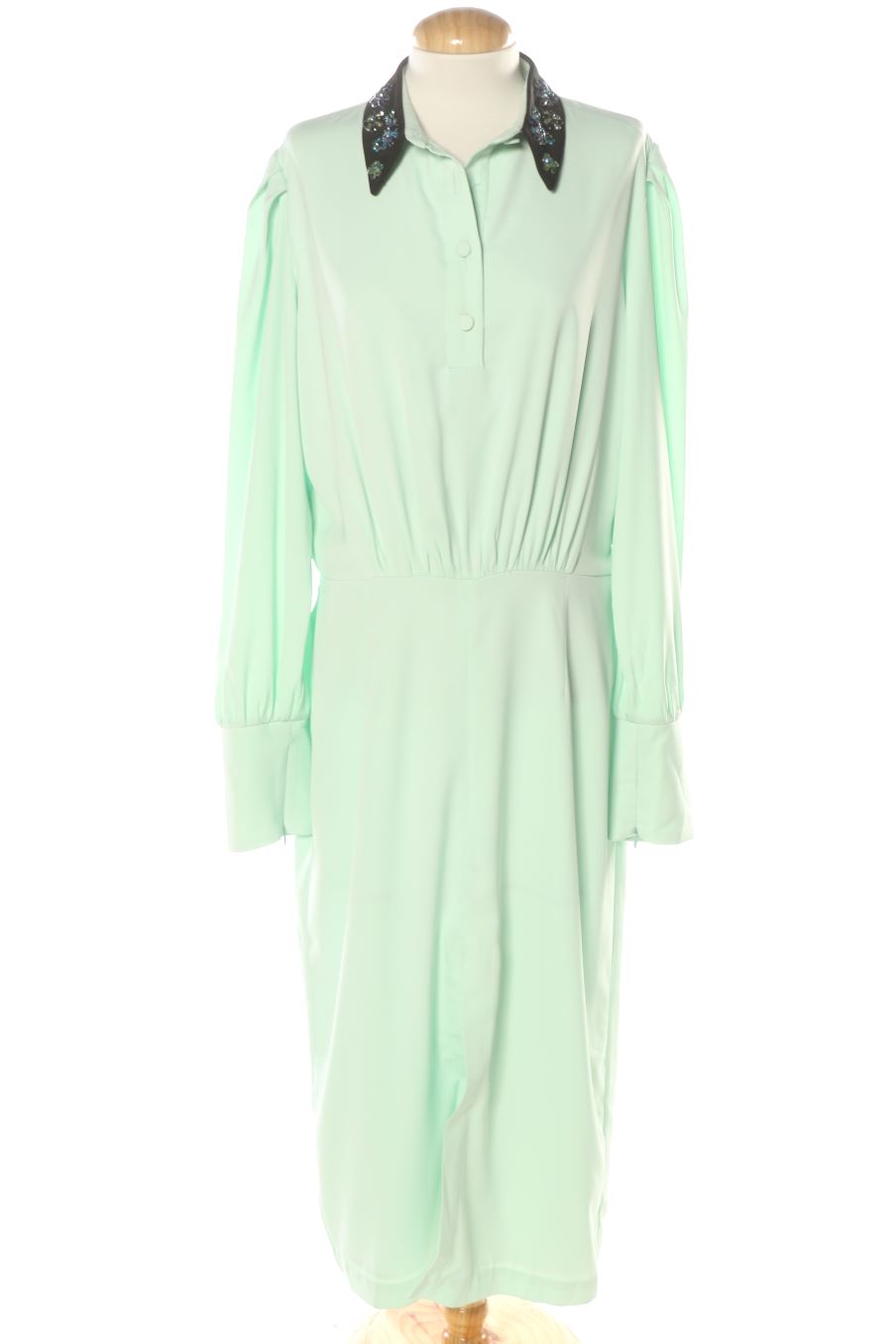 Robe Dolores Promesas de la taille 44, de couleur turquoise