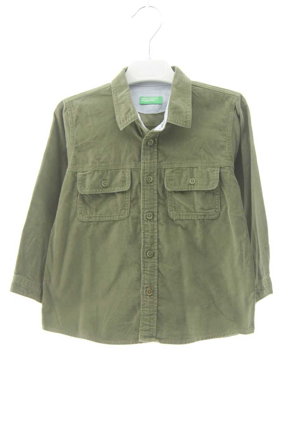 Camicia a maniche lunghe de Benetton de la talla 2 anni seconda mano