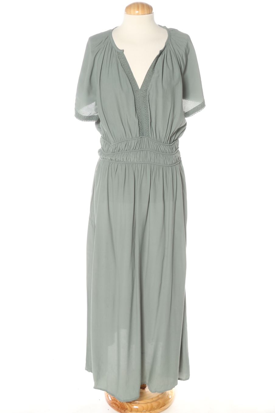 Einfaches Kleid von SLOWLOVE Größe M, Farbe Grün, für