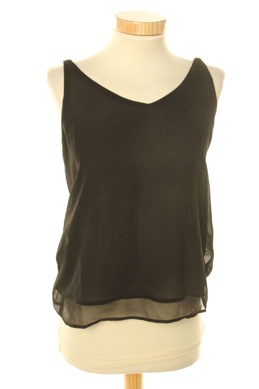 Top Peace n`love de la taille S, de couleur noir