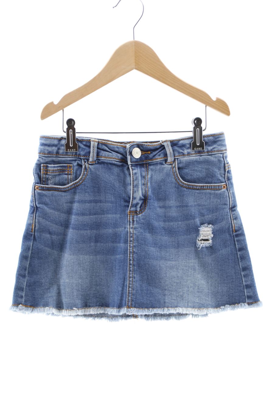Jupe Zara de la taille 7 ans de denim de seconde main