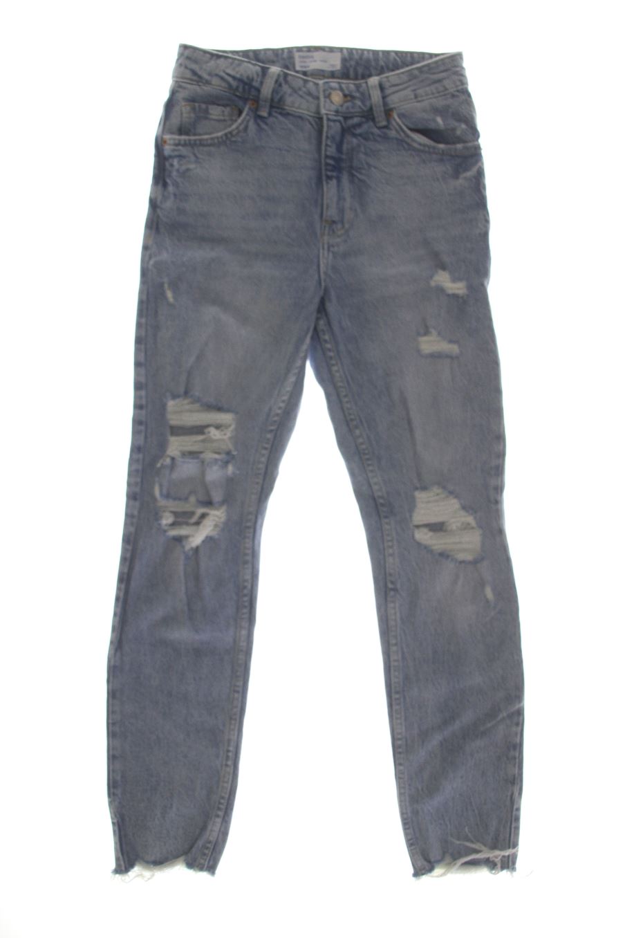 Vaquero de Bershka de la talla 34, de color azul de ropa vaquera