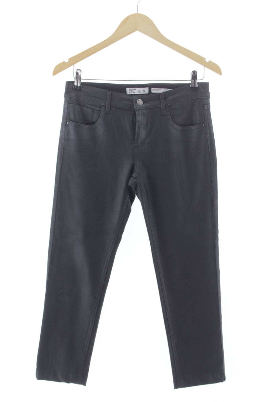 Vaquero de Sfera de la talla 38, de color negro de ropa vaquera