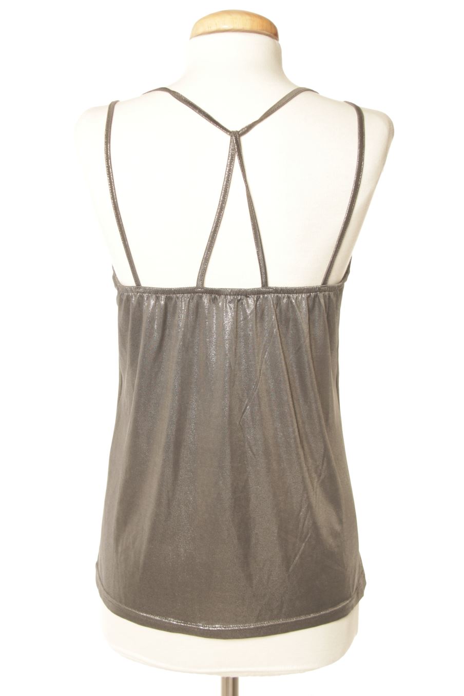 Top Molly Bracken de la taille S, de couleur argenté