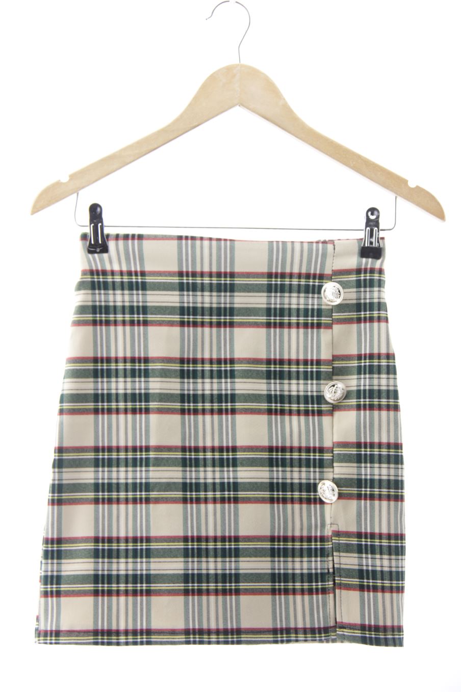 Jupe Made in italy de la taille XS, de couleur carreaux
