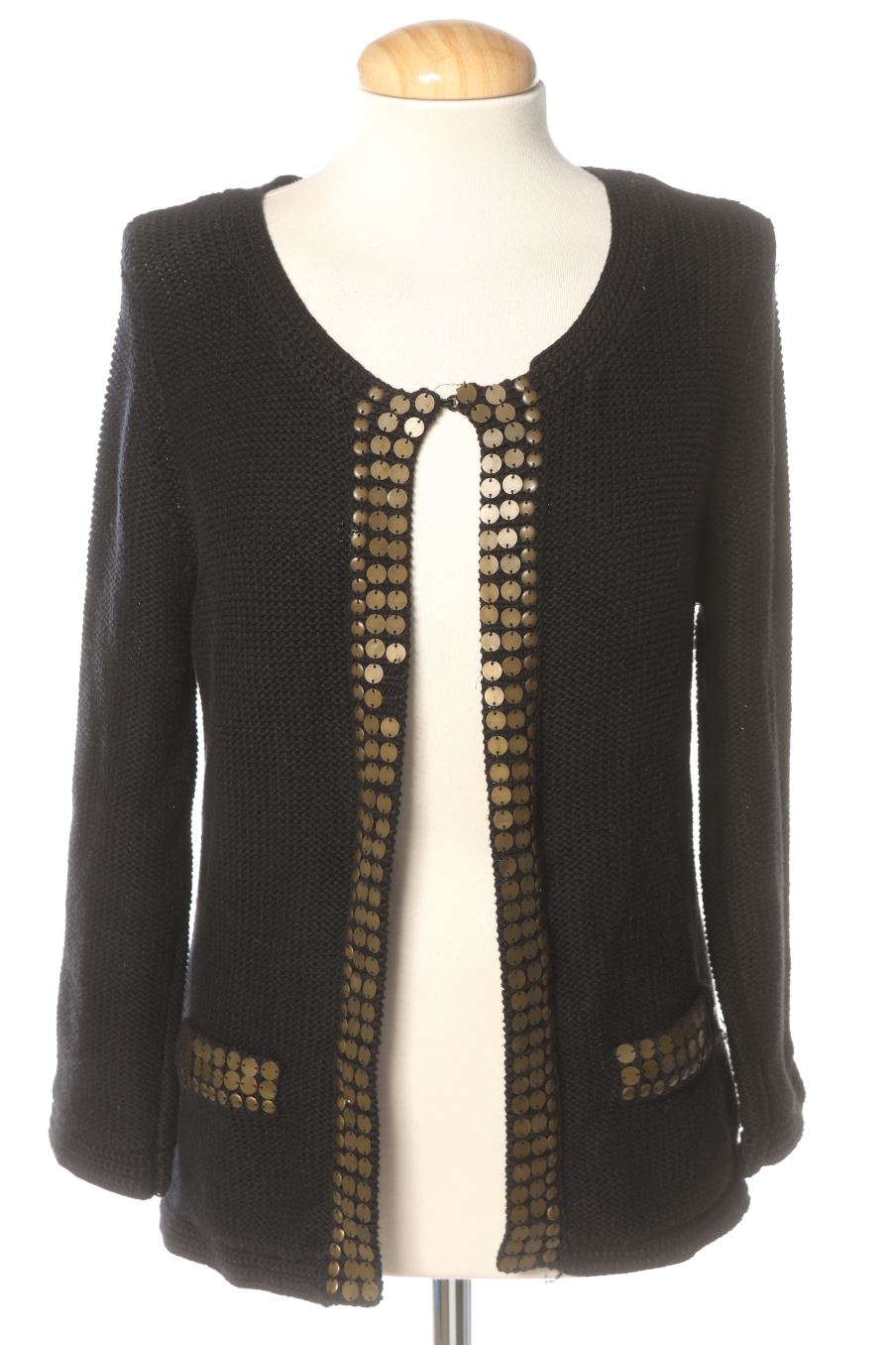 Giacca de Caroll de la talla S, de color nero
