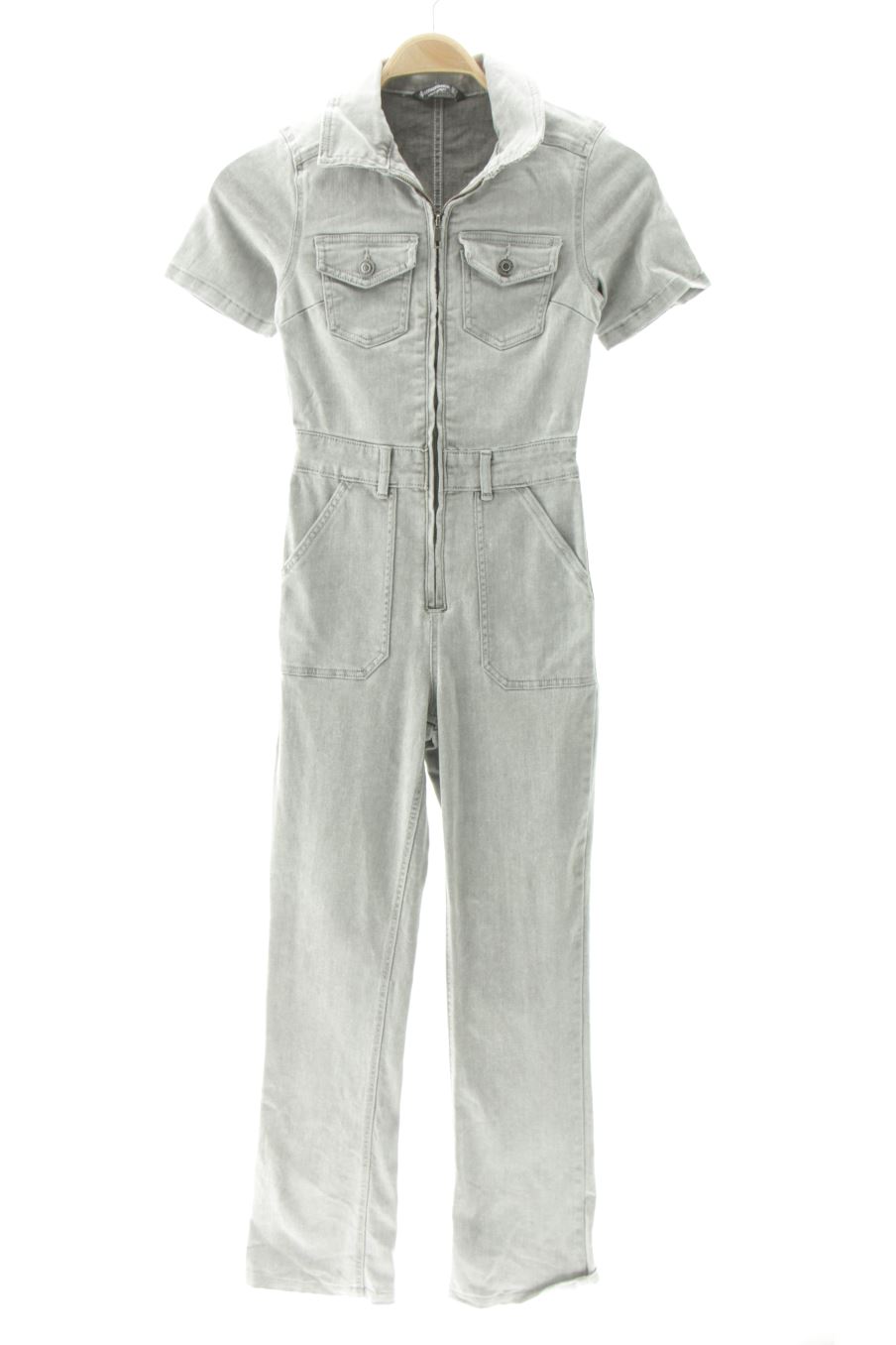 Combinaisons Stradivarius de la taille XS, de couleur gris de denim