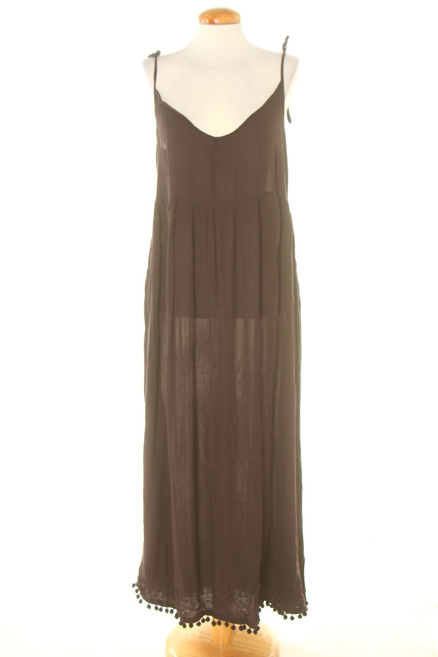 Vestito casual de Monoprix Femme de la talla M, de color nero