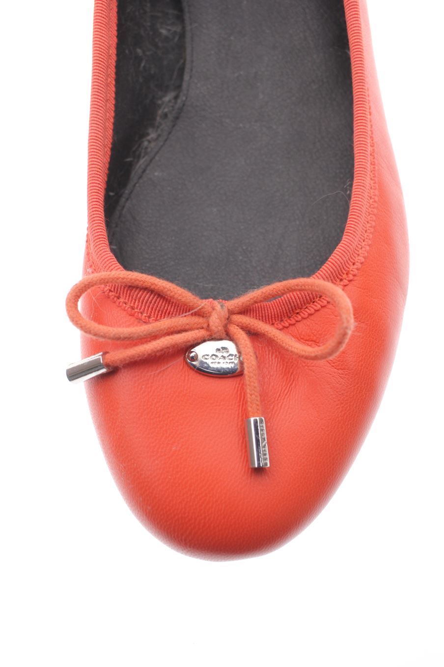 Bailarinas de Coach de la talla 39, de color naranja de