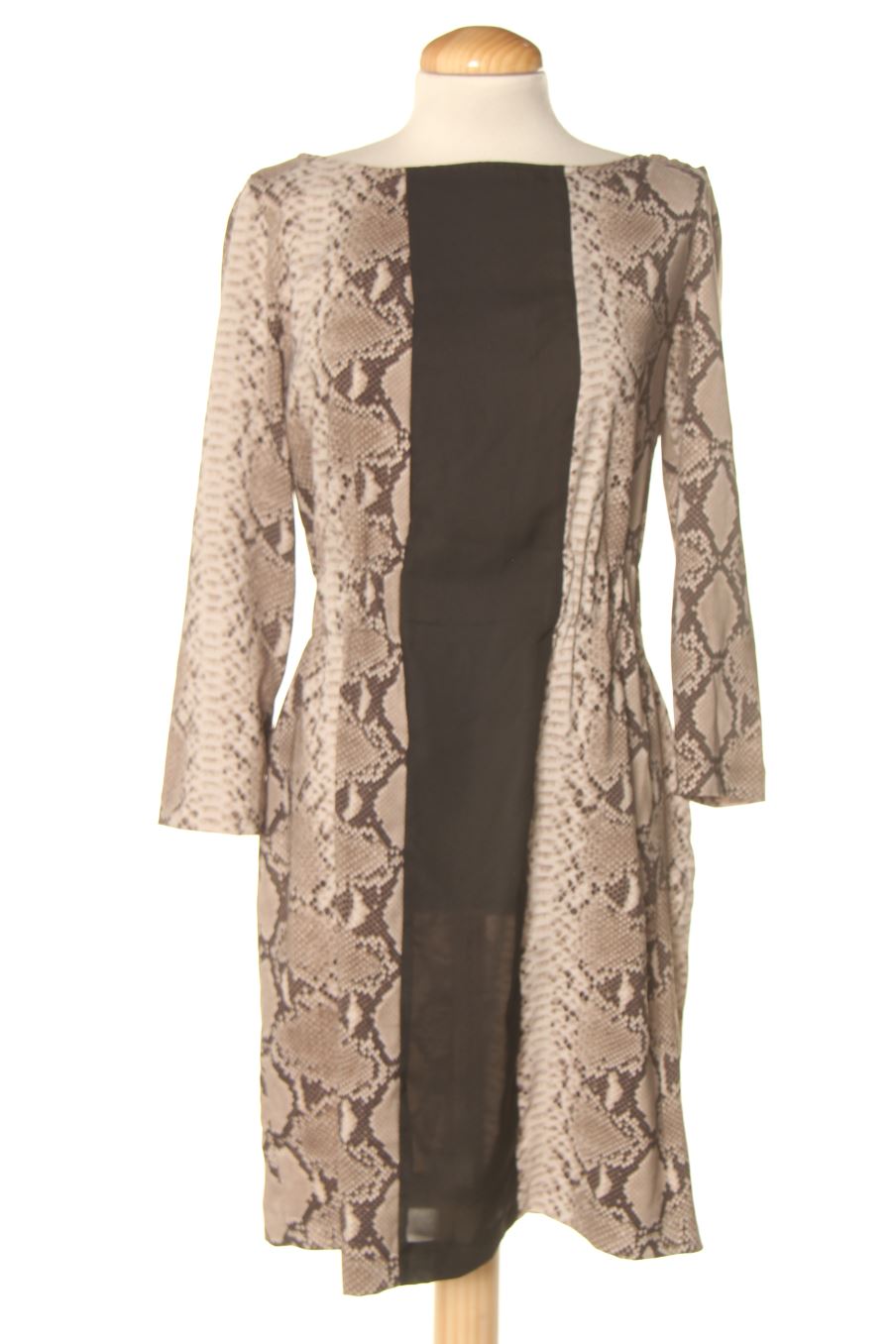 Robe casual Zara de la taille S, de couleur animal print
