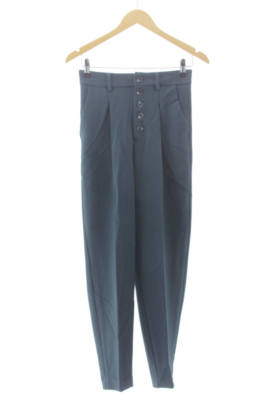 Pantaloni de Mango de la talla 32, de color verde