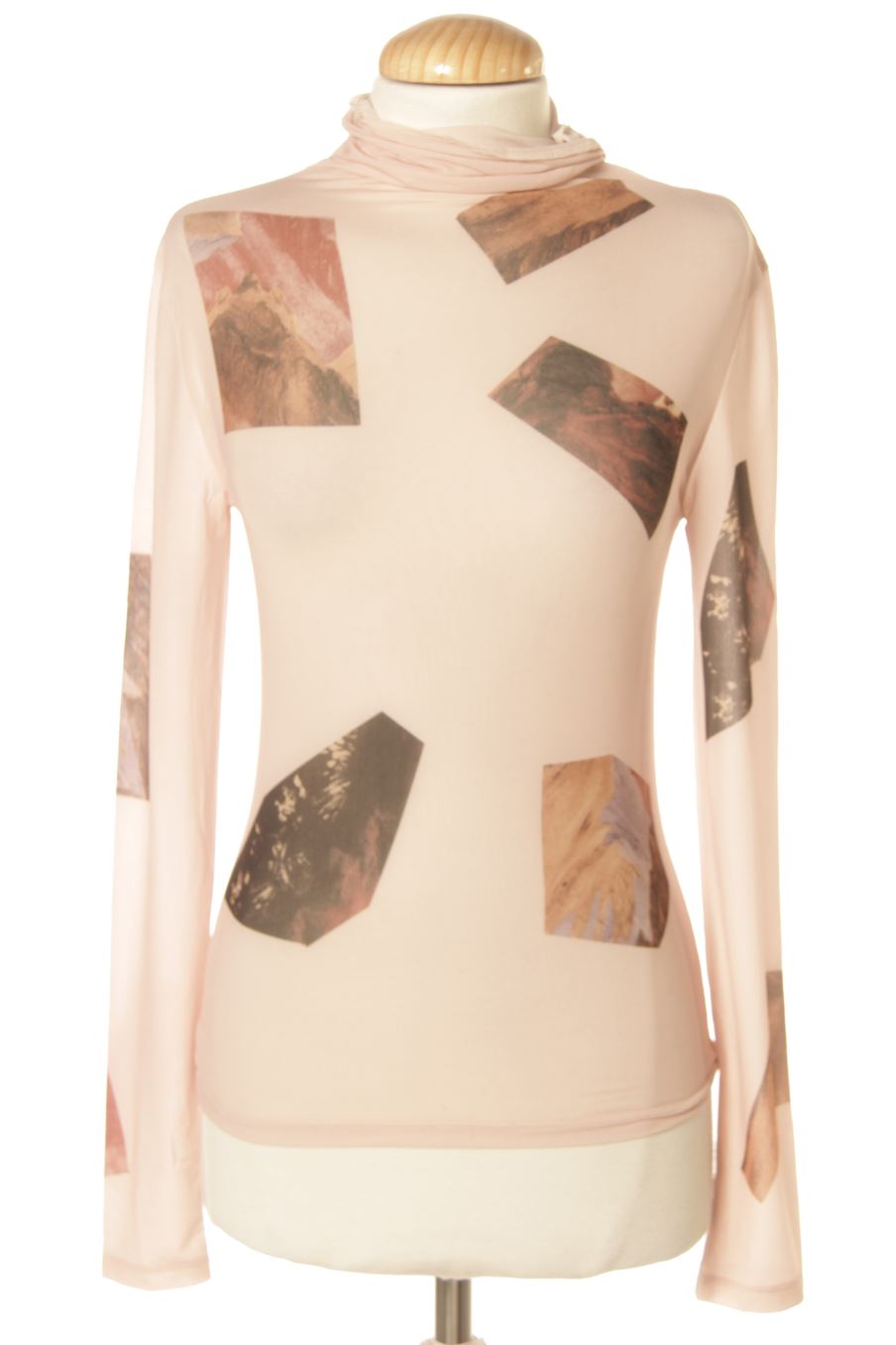 Blouse à manches longues Desigual de la taille S, de couleur imprimés
