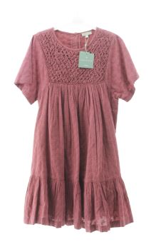 Aufwändiges Kleid 158 Coconut
