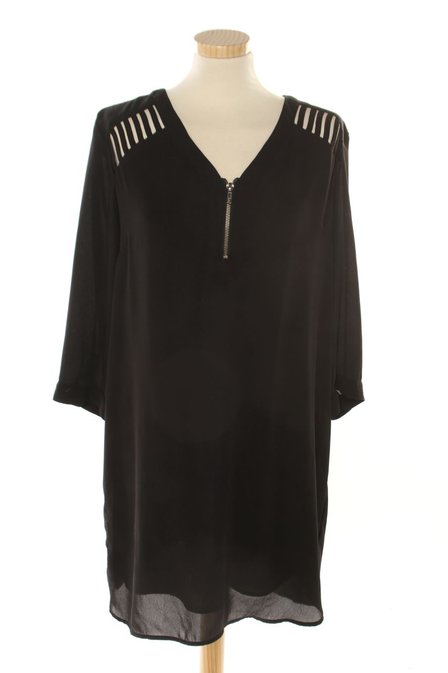 Vestito casual de Forever 21 de la talla M, de color nero