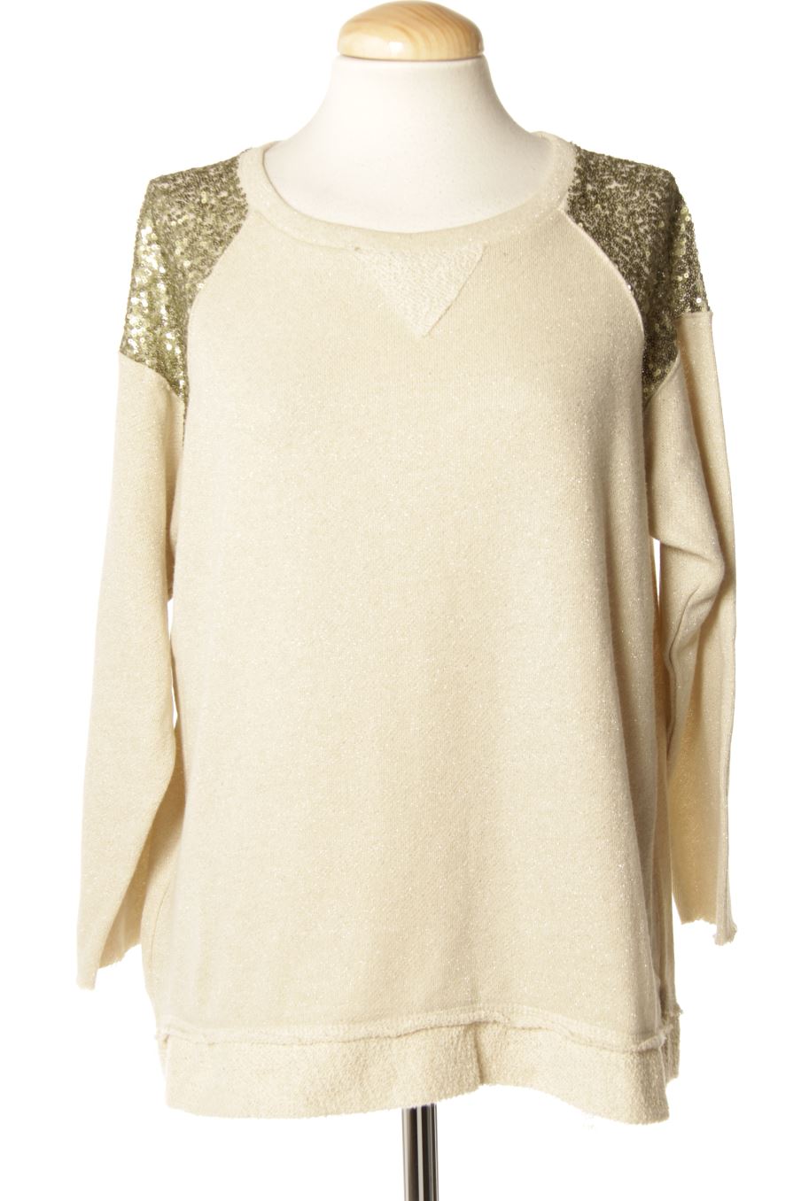 Sweat Mango de la taille L, de couleur beige