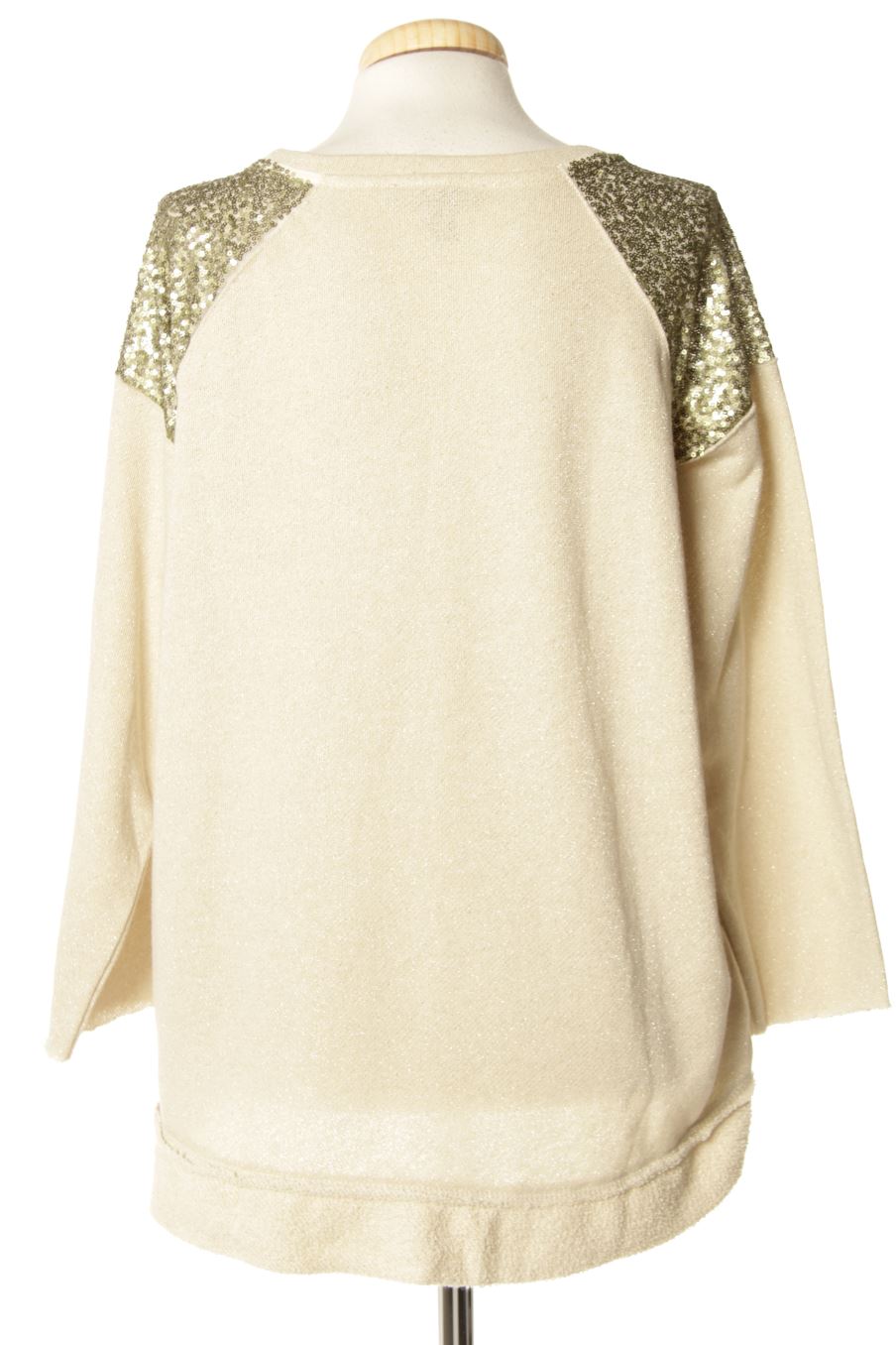 Sweat Mango de la taille L, de couleur beige