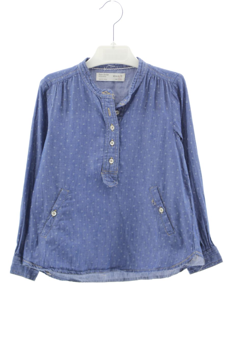 Blusa de manga larga de Zara de la talla 4 años de segunda mano