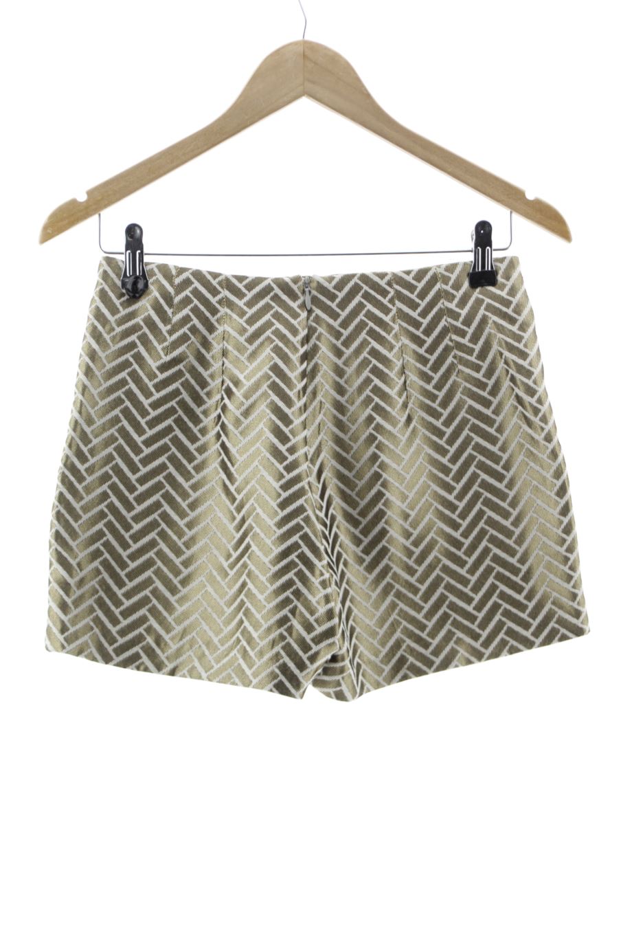 Shorts LINÚ de la taille 36, de couleur doré