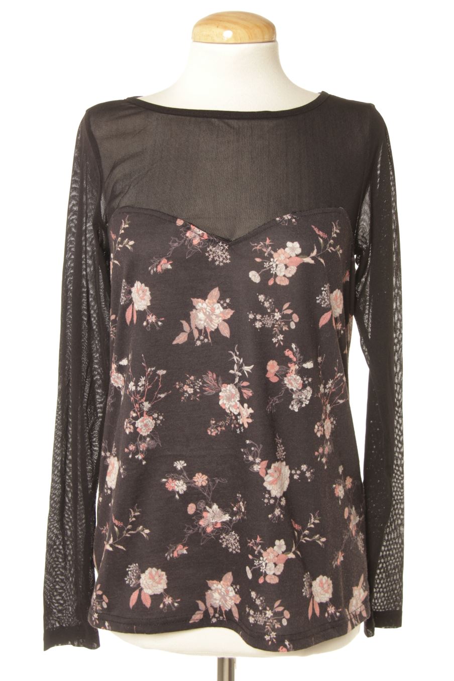Blusa de manga larga de Flame de la talla S, de color flores