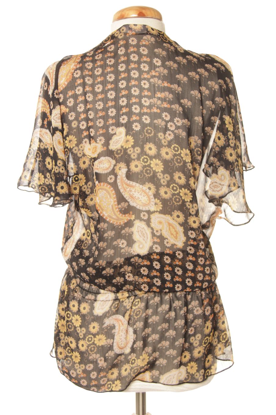 Blouse à manches courtes Pimkie de la taille M, de couleur fleurs
