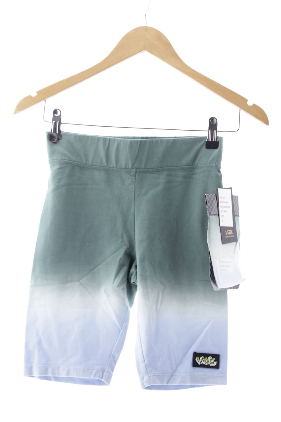 Pantalón corto de Vans de la talla S, de color verde