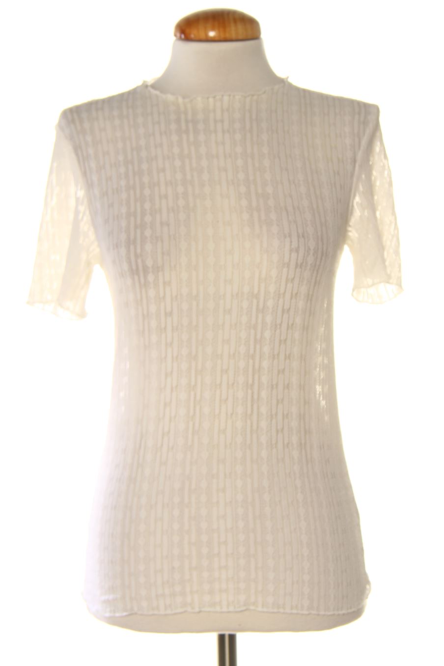 T-Shirt von Stradivarius Größe S, Farbe Weiss, für