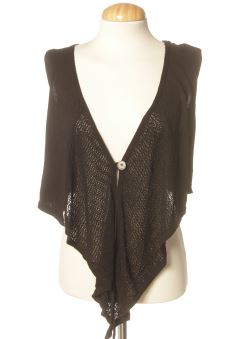 Gilet di stoffa M Caty Lesca
