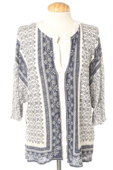 Blouse à manches courtes L Massimo Dutti