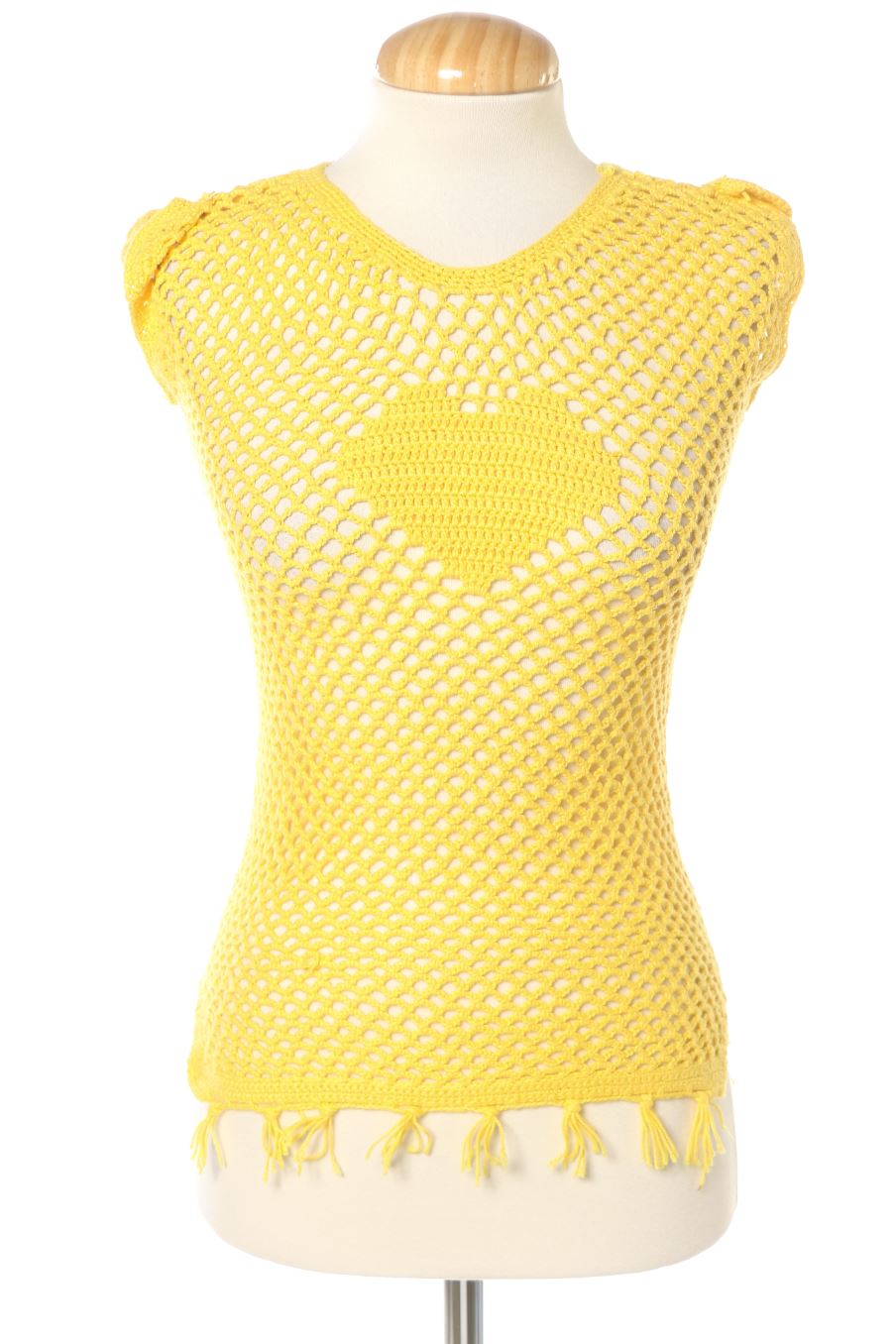 Pull PERCENTIL de la taille S, de couleur jaune