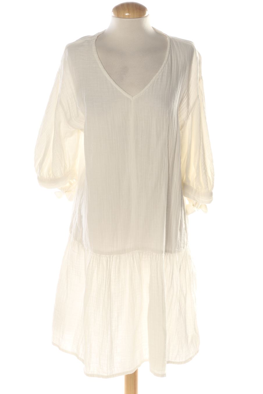 Vestito casual de Mango de la talla XS, de color bianco